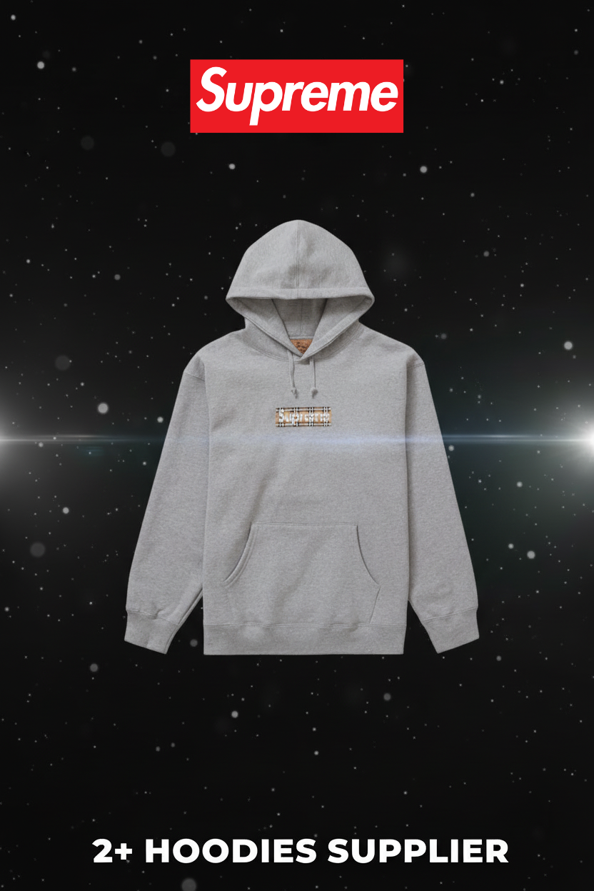 Supreme x Burberry Hoodies - Supplier